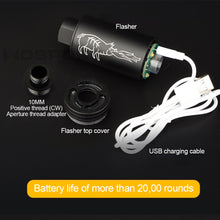 Load image into Gallery viewer, Metal Spitfire Pig Noctilucence Silencer High Power Charge Noctilucence Excitation Device 14MM Reverse Tooth Tactical Toy Accessory For SLR LOT416 Sijun M4