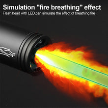 Load image into Gallery viewer, Metal Spitfire Pig Noctilucence Silencer High Power Charge Noctilucence Excitation Device 14MM Reverse Tooth Tactical Toy Accessory For SLR LOT416 Sijun M4