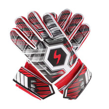 Load image into Gallery viewer, 1 Pair Football Goalkeeper Latex Gloves Anti-Collision Anti-Slip Breathable Finger Protectors Gloves Football Training Competition Protective Equipment