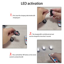 Load image into Gallery viewer, Magnets RGB Led Aircraft Strobe lights Motorcycle Lights LED Flash Position Wireless Light Aircraft Airplane Helicopter Warning Lights