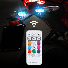 Load image into Gallery viewer, Magnets RGB Led Aircraft Strobe lights Motorcycle Lights LED Flash Position Wireless Light Aircraft Airplane Helicopter Warning Lights