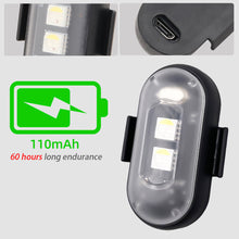 Load image into Gallery viewer, Magnets RGB Led Aircraft Strobe lights Motorcycle Lights LED Flash Position Wireless Light Aircraft Airplane Helicopter Warning Lights