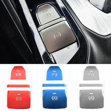 Load image into Gallery viewer, 3Pcs/Set Alloy Car Electronic Handbrake Button Stickers Decoration Protective Cover Car Interior Accessories For MG5