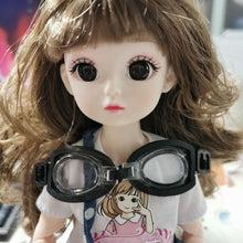 Load image into Gallery viewer, For Labubu Glasses 8cm Cute Plastic Glasses for 15cm Labubu Macaron and 60cm BJD Dolls and 1/3 BJD Dolls Toy Glasses Accessories
