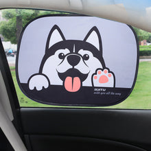 Load image into Gallery viewer, Cartoon Car Window Sun Shade Side Mesh Cover Curtain Sunshade Sun Visor For Car Trunk RV Travel Supply