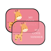 Load image into Gallery viewer, Cartoon Car Window Sun Shade Side Mesh Cover Curtain Sunshade Sun Visor For Car Trunk RV Travel Supply