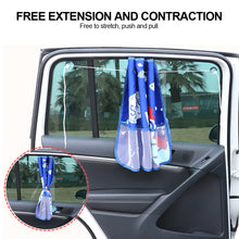 Load image into Gallery viewer, Car Window Shades Mosquito Net Sun Cover Telescopic Fixed Suction Cup Sunshade UV Protection Block Curtain