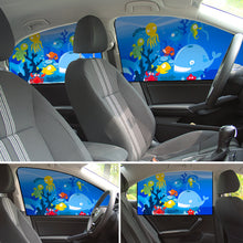 Load image into Gallery viewer, Car Window Shades Mosquito Net Sun Cover Telescopic Magnetic Sunshade UV Protection Block Curtain