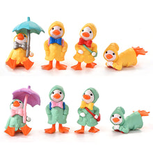 Load image into Gallery viewer, 4Pcs Car Interior Dashboard Ornaments Gifts Ducks Center Console Decoration Auto Accessories for Office Home Car