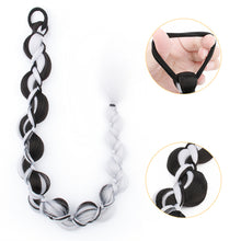 Load image into Gallery viewer, Wig Bubble Braid Simulation Fried Dough Twists Braid Long Braid Tissued Sweet Cool Spicy Girl Horsetail Twisted Dirty Braid