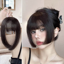 Load image into Gallery viewer, Cute Princess Bangs Wig Middle Part Wig Piece Two Sides Wig Piece Naturally Trimmed Fringe Piece Japanese Anime Fringe