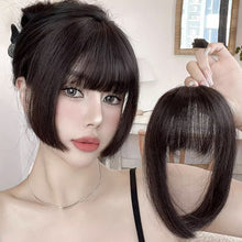 Load image into Gallery viewer, Cute Princess Bangs Wig Middle Part Wig Piece Two Sides Wig Piece Naturally Trimmed Fringe Piece Japanese Anime Fringe