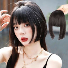 Load image into Gallery viewer, Cute Princess Bangs Wig Middle Part Wig Piece Two Sides Wig Piece Naturally Trimmed Fringe Piece Japanese Anime Fringe
