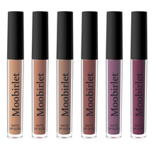 Load image into Gallery viewer, 5pcs/6pcs Matte Cream Mousse Lipstick Velvet Long Lasting Hydrating Lip Glaze Lipstick Korean Lip Makeup Cosmetic