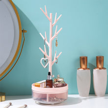Load image into Gallery viewer, Jewelry Storage Box Branch Shape Rotate Base Multifunctional Storage Rack 2024 Trend Home Decoration Showing Stand