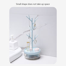 Load image into Gallery viewer, Jewelry Storage Box Branch Shape Rotate Base Multifunctional Storage Rack 2024 Trend Home Decoration Showing Stand