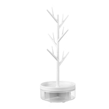 Load image into Gallery viewer, Jewelry Storage Box Branch Shape Rotate Base Multifunctional Storage Rack 2024 Trend Home Decoration Showing Stand