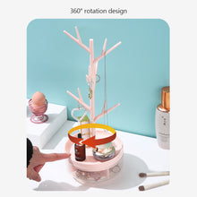 Load image into Gallery viewer, Jewelry Storage Box Branch Shape Rotate Base Multifunctional Storage Rack 2024 Trend Home Decoration Showing Stand