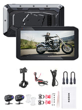 Load image into Gallery viewer, 6.25" Motorcycle CarPlay Motorcycle Navigation Screen Dual Bluetooth Wireless CarPlay Android Auto IP65 Waterproof 1200nit