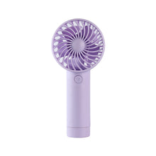 Load image into Gallery viewer, Mini Handheld Small Fan Portable Silent Office Desk Student On Dormitory Charging Outdoor Hand Holding Fan Small