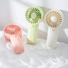 Load image into Gallery viewer, Mini Fan Portable Convenient Creative Small Fan Handheld Pocket Hand-held Fan Lightweight Adjustable Cute Small Fan Student Gift