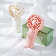 Load image into Gallery viewer, Mini Fan Portable Convenient Creative Small Fan Handheld Pocket Hand-held Fan Lightweight Adjustable Cute Small Fan Student Gift