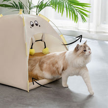 Load image into Gallery viewer, Cooling Pet Cat Tent Cave Outdoor Travel Cat Sleeping House Comfortable Puppy Bed Cat Nesk Kennel Pet Supplies Foldable Dog Nest