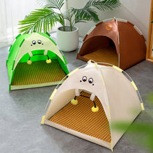 Load image into Gallery viewer, Cooling Pet Cat Tent Cave Outdoor Travel Cat Sleeping House Comfortable Puppy Bed Cat Nesk Kennel Pet Supplies Foldable Dog Nest