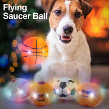 Load image into Gallery viewer, Outdoor Pet Game Flying Saucer Morphing Ball Stepping Ball Light Bouncing Ball Elastic Flying Saucer Toys For Dog Accessories