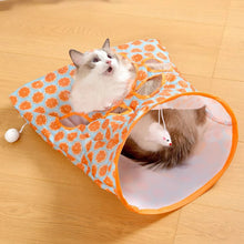 Load image into Gallery viewer, Pet Supplies Cat Drill Pocket Paper Cat Tunnel Collapsible Cat Bag Portable Lightweight Pet Cat Interactive Toys for Indoor Outdoor