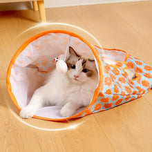 Load image into Gallery viewer, Pet Supplies Cat Drill Pocket Paper Cat Tunnel Collapsible Cat Bag Portable Lightweight Pet Cat Interactive Toys for Indoor Outdoor
