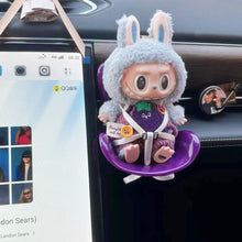 Load image into Gallery viewer, Car Doll Safety Seat for OB11 Labubu Cartoon Chair Model for Labubu Car Seat Outlet Decor for Labubu Doll Car Interior Styling