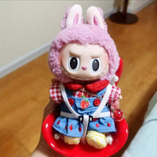 Load image into Gallery viewer, Car Doll Safety Seat for OB11 Labubu Cartoon Chair Model for Labubu Car Seat Outlet Decor for Labubu Doll Car Interior Styling