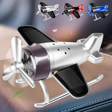 Load image into Gallery viewer, Creative Car Central Control Air Freshener Mini Solar Aircraft Decoration Car Perfume Air Freshener Fragrance Airplane Ornament