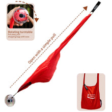 Load image into Gallery viewer, Folding Shopping Bag Retractable Home Storage Bag Small Disc Eco-friendly Bags Ultra Compact Portable Bag
