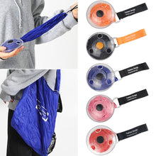 Load image into Gallery viewer, Folding Shopping Bag Retractable Home Storage Bag Small Disc Eco-friendly Bags Ultra Compact Portable Bag