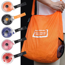 Load image into Gallery viewer, Folding Shopping Bag Retractable Home Storage Bag Small Disc Eco-friendly Bags Ultra Compact Portable Bag