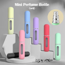 Load image into Gallery viewer, Candy Color 5ML Mini Perfume Bottle Filling Perfume Spray Bottle Liquid Sub-Bottling Fine Mist Spray Refillable Jar Empty Bottle