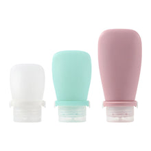 Load image into Gallery viewer, 30/60/90ML Portable Silicone Travel Bottle Body Wash Shampoo Cosmetic Storage Refillable Lotion Bottle Leakproof