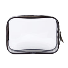 Load image into Gallery viewer, Travel Storage Bag Cosmetic Bag PVC Waterproof Transparent Cosmetic Cases Large Capacity Plastic Zipper Wash Bag
