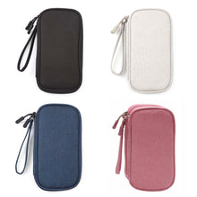 Load image into Gallery viewer, Travel Portable Digital Accessories Storage Bag Data Cable Waterproof Storage Bag U Disk Charging Bank Storage Box