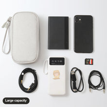 Load image into Gallery viewer, Travel Portable Digital Accessories Storage Bag Data Cable Waterproof Storage Bag U Disk Charging Bank Storage Box