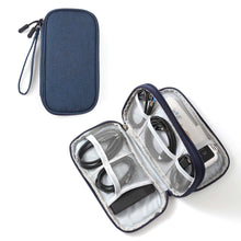 Load image into Gallery viewer, Travel Portable Digital Accessories Storage Bag Data Cable Waterproof Storage Bag U Disk Charging Bank Storage Box