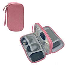 Load image into Gallery viewer, Travel Portable Digital Accessories Storage Bag Data Cable Waterproof Storage Bag U Disk Charging Bank Storage Box