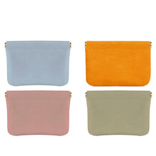 Load image into Gallery viewer, Portable Sunglasses Bag Case Storage Pouch Soft PU Leather Waterproof Bag Simple Lipstick Headphone Cable Storage Bag