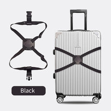 Load image into Gallery viewer, Luggage Binding Belt Elastic Baggage Strap Adjustable Luggage Buckle Cross Strap Packing Nylon Belt 2024 Trend