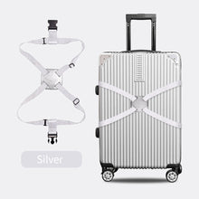 Load image into Gallery viewer, Luggage Binding Belt Elastic Baggage Strap Adjustable Luggage Buckle Cross Strap Packing Nylon Belt 2024 Trend