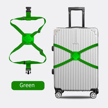 Load image into Gallery viewer, Luggage Binding Belt Elastic Baggage Strap Adjustable Luggage Buckle Cross Strap Packing Nylon Belt 2024 Trend