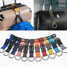 Load image into Gallery viewer, Luggage Straps Suitcase Backpack Strap Nylon Adjustable Suitcases Belts Outdoor Camping Hiking Nylon Ribbon Hook Buckle