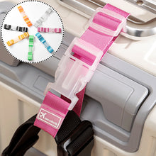 Load image into Gallery viewer, Colorful Luggage Straps For Suitcases Adjustable Suitcases Belts To Carry Bags Lock Buckle Travel Accessory 2024 Trend